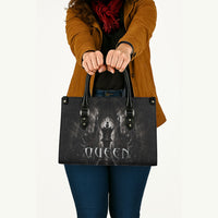 Chess Queen Leather Bag Strategic Board Game Gothic Dark Fantasy