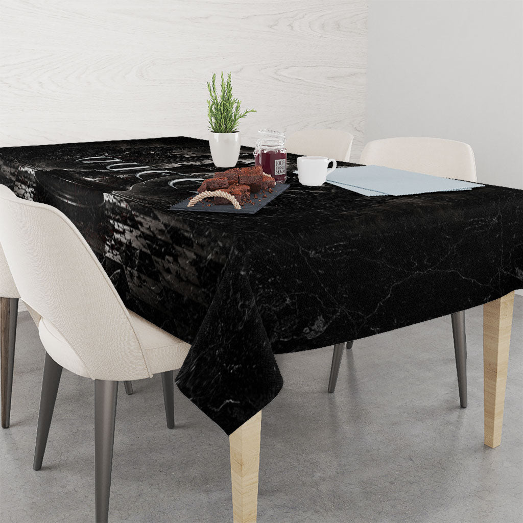 Chess Queen Tablecloth Strategic Board Game Gothic Dark Fantasy