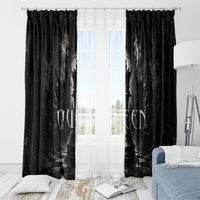 Chess Queen Window Curtain Strategic Board Game Gothic Dark Fantasy
