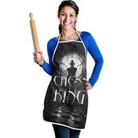 Chess King Apron Strategic Board Game Gothic Dark Fantasy