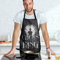 Chess King Apron Strategic Board Game Gothic Dark Fantasy