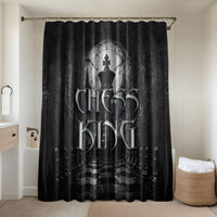 Chess King Bathroom Set Strategic Board Game Gothic Dark Fantasy