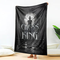 Chess King Blanket Strategic Board Game Gothic Dark Fantasy
