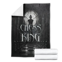 Chess King Blanket Strategic Board Game Gothic Dark Fantasy