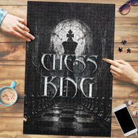 Chess King Puzzle Strategic Board Game Gothic Dark Fantasy