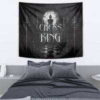 Chess King Tapestry Strategic Board Game Gothic Dark Fantasy