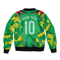 Personalized Guyana Cricket Bomber Jacket Amazon Warriors Tribal Mascot Sports