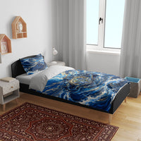 Oceanus Father Of All Waters The Titan Lord Bedding Set Ancient Greek Mythology Titan Sea God Art