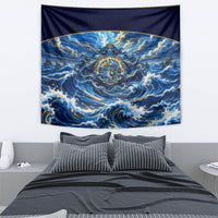 Oceanus Father Of All Waters The Titan Lord Tapestry Ancient Greek Mythology Titan Sea God Art