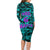 Three 6 Mafia Skull Family Matching Long Sleeve Bodycon Dress and Hawaiian Shirt Three 6 Mafia - Wonder Print Shop