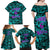 Three 6 Mafia Skull Family Matching Off Shoulder Maxi Dress and Hawaiian Shirt Three 6 Mafia - Wonder Print Shop