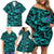 Three 6 Mafia Skull Family Matching Off Shoulder Short Dress and Hawaiian Shirt Three 6 Mafia - Wonder Print Shop