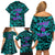 Three 6 Mafia Skull Family Matching Off Shoulder Short Dress and Hawaiian Shirt Three 6 Mafia - Wonder Print Shop