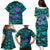 Three 6 Mafia Skull Family Matching Puletasi Dress and Hawaiian Shirt Three 6 Mafia - Wonder Print Shop