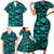 Three 6 Mafia Skull Family Matching Short Sleeve Bodycon Dress and Hawaiian Shirt Three 6 Mafia - Wonder Print Shop