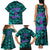 Three 6 Mafia Skull Family Matching Tank Maxi Dress and Hawaiian Shirt Three 6 Mafia - Wonder Print Shop