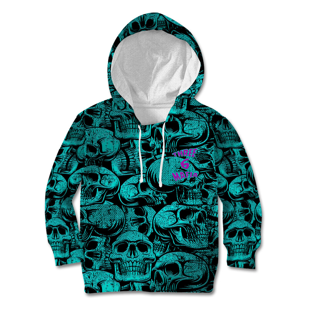 Three 6 Mafia Skull Kid Hoodie Three 6 Mafia - Wonder Print Shop