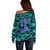 Three 6 Mafia Skull Off Shoulder Sweater Three 6 Mafia - Wonder Print Shop