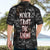 Skull Pattern Hawaiian Shirt Never Trust The Living - Wonder Print Shop