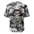 Skull Cowboy Baseball Jersey Out Law - Wonder Print Shop