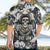 Skull Cowboy Hawaiian Shirt Out Law - Wonder Print Shop