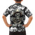 Skull Cowboy Hawaiian Shirt Out Law - Wonder Print Shop