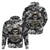 Skull Cowboy Hoodie Out Law - Wonder Print Shop