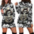 Skull Cowboy Hoodie Dress Out Law - Wonder Print Shop