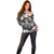 Skull Cowboy Off Shoulder Sweater Out Law - Wonder Print Shop