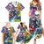 Comic Skull Family Matching Summer Maxi Dress and Hawaiian Shirt Pop Art Cartoon Skull Funny - Wonder Print Shop