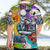 Comic Skull Hawaiian Shirt Pop Art Cartoon Skull Funny - Wonder Print Shop