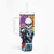 Comic Skull Tumbler With Handle Pop Art Cartoon Skull Funny - Wonder Print Shop