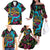 Pineapple Skull Family Matching Off Shoulder Long Sleeve Dress and Hawaiian Shirt Sumer Time - Wonder Print Shop