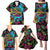 Pineapple Skull Family Matching Puletasi Dress and Hawaiian Shirt Sumer Time - Wonder Print Shop