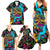 Pineapple Skull Family Matching Summer Maxi Dress and Hawaiian Shirt Sumer Time - Wonder Print Shop