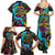 Pineapple Skull Family Matching Summer Maxi Dress and Hawaiian Shirt Sumer Time - Wonder Print Shop