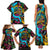 Pineapple Skull Family Matching Tank Maxi Dress and Hawaiian Shirt Sumer Time - Wonder Print Shop