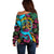 Pineapple Skull Off Shoulder Sweater Sumer Time - Wonder Print Shop