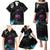 Crow Skull Family Matching Puletasi Dress and Hawaiian Shirt My Mascot Is The A Crow - Wonder Print Shop