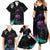 Crow Skull Family Matching Summer Maxi Dress and Hawaiian Shirt My Mascot Is The A Crow - Wonder Print Shop