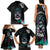 Crow Skull Family Matching Tank Maxi Dress and Hawaiian Shirt My Mascot Is The A Crow - Wonder Print Shop