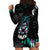 Crow Skull Hoodie Dress My Mascot Is The A Crow - Wonder Print Shop