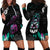 Crow Skull Hoodie Dress My Mascot Is The A Crow - Wonder Print Shop