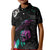 Crow Skull Kid Polo Shirt My Mascot Is The A Crow - Wonder Print Shop