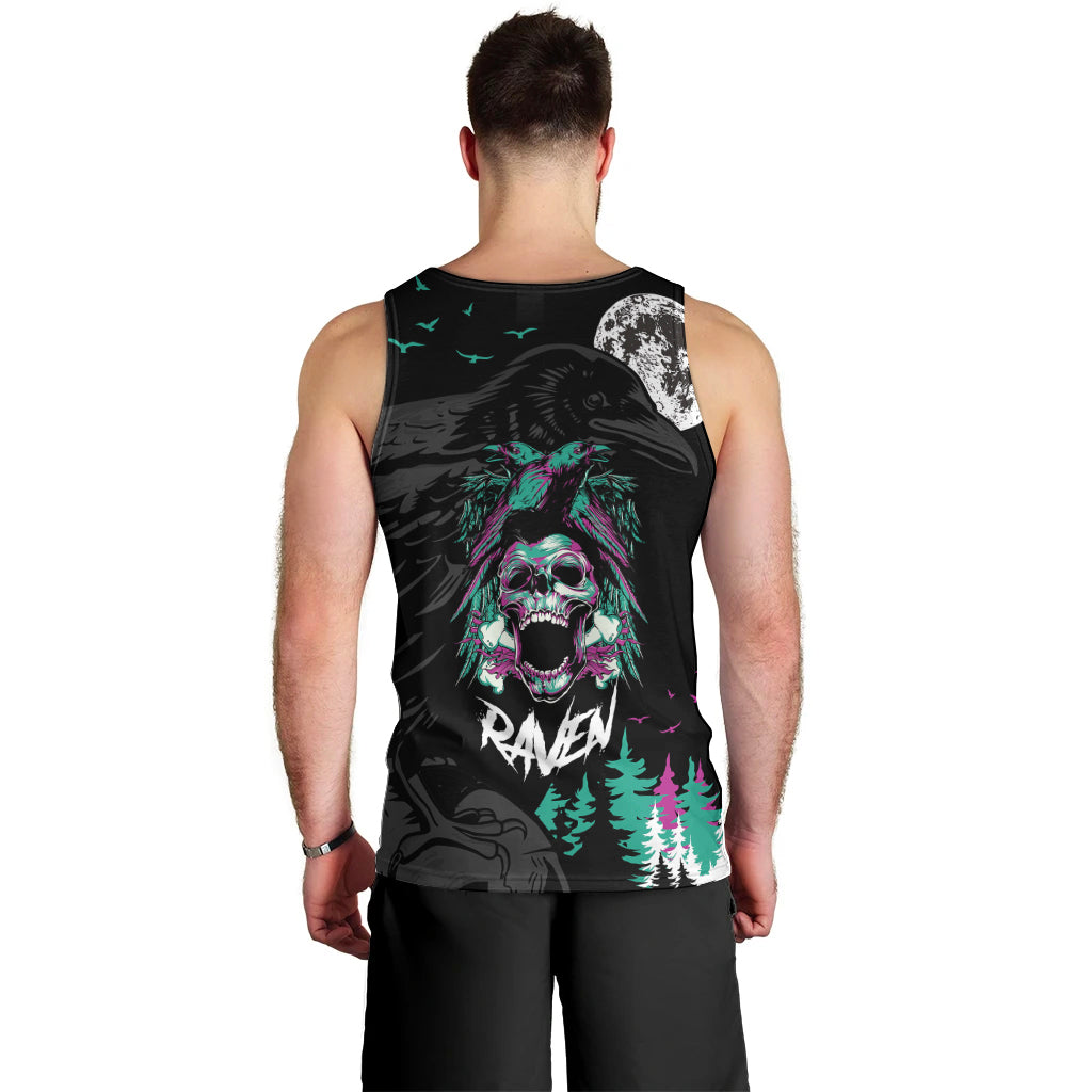 crow-skull-men-tank-top-my-mascot-is-the-a-crow