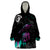 Crow Skull Wearable Blanket Hoodie My Mascot Is The A Crow - Wonder Print Shop