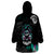 Crow Skull Wearable Blanket Hoodie My Mascot Is The A Crow - Wonder Print Shop