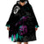 Crow Skull Wearable Blanket Hoodie My Mascot Is The A Crow - Wonder Print Shop