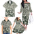 Skull Money Family Matching Off Shoulder Long Sleeve Dress and Hawaiian Shirt The Money You Make Is A Symbol - Wonder Print Shop