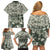 Skull Money Family Matching Off Shoulder Short Dress and Hawaiian Shirt The Money You Make Is A Symbol - Wonder Print Shop